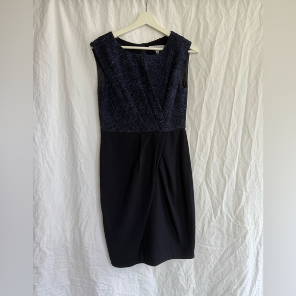 L.K. Bennett Halina Dress Wool Size 6 - Picture 5 of 12